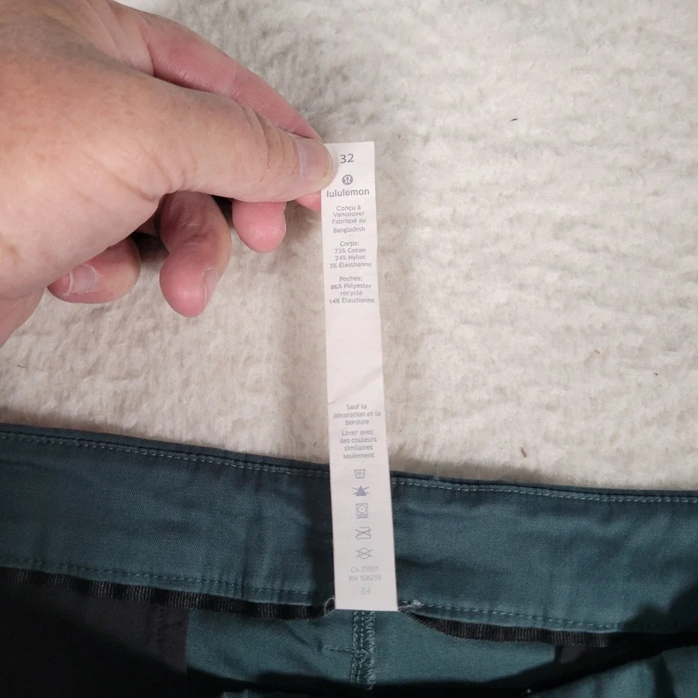 lululemon athletica commission shorts